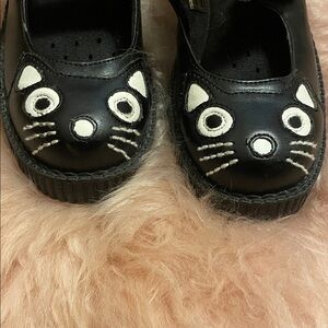 TUK Black Cat Mary Jane Shoes
